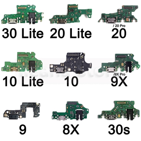 Connecteur de carte de chargement USB, câble flexible de Dock PCB de micro pour Huawei Honor 8 8A 8C 8X 9 9i 9X 10 Lite Max Pro pièces détachées ► Photo 1/6