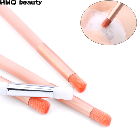 Brosse de nettoyage de cils rose, outil d'extension, nettoyage et soins de peau, maquillage, brosse à sourcils ► Photo 1/6