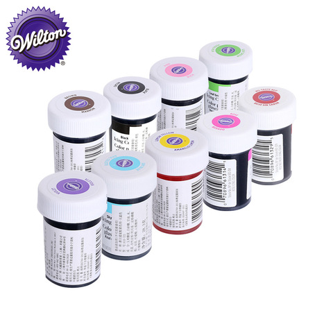 America Wilton – colorants alimentaires pour glaçage, à base de Gel, pigments de couleur comestibles pour la cuisson de gâteaux pâtisserie Fondant crème Macaron, 1 bouteille ► Photo 1/5