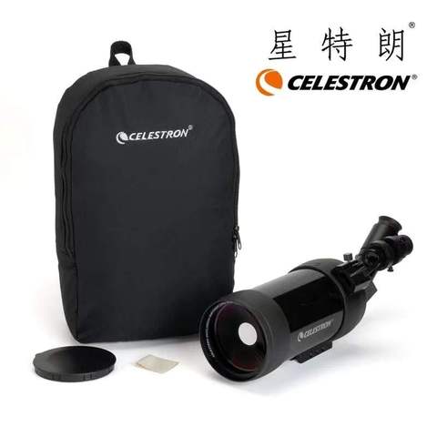 Celestron – télescope astronomique C90 Mak, 3.5 pouces (90mm), maksutov-cassegrain, Kit de portée de repérage, télescope astronomique avec oculaire ► Photo 1/6