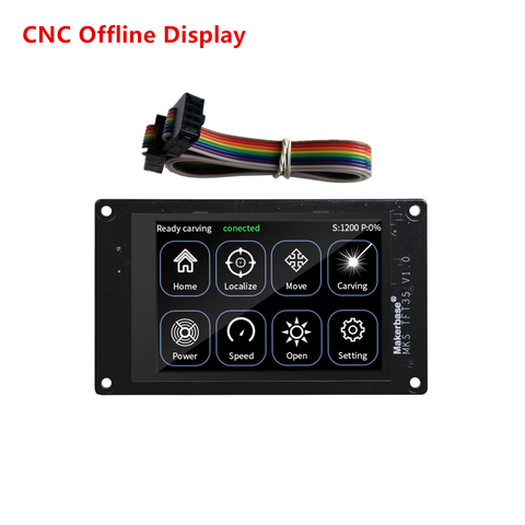 Contrôleur de mise à niveau hors ligne pour GRBL CNC, moniteur hors ligne, module d'affichage LCD TFT35 3018, avec écran tactile pour GRBL CNC, pièce CNC 1.1 PRO ► Photo 1/4