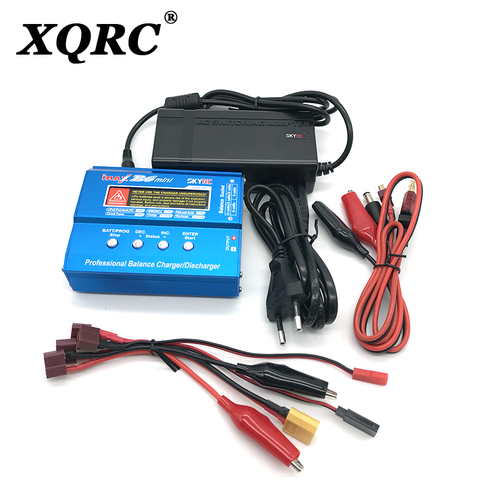 Skyrc-chargeur Mini IMAX B6, chargeur d'hélicoptère avec télécommande RC, au lithium-ion NiMH NiCd lihv NiCd Pb ► Photo 1/6