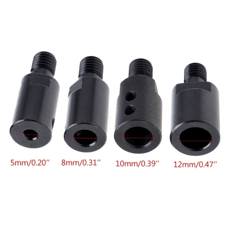 5mm/8mm/10mm/12mm tige M10 arbre mandrin connecteur adaptateur outil de coupe R9JC ► Photo 1/6