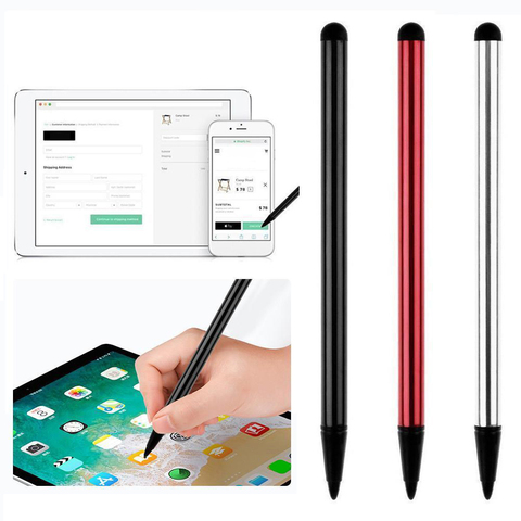 3 pièces universel téléphone tablette écran tactile stylet pour Android iPhone iPad stylet stylo tactile stylo Dropshipping ► Photo 1/6
