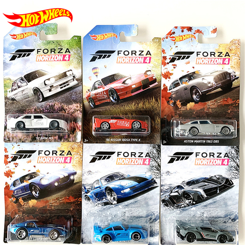 Hot Wheels – voiture originale en alliage moulé, échelle 1:64, modèle de collection de film Fast and Furious, pour enfants garçons, jouets Forza, cadeaux, 1/64 ► Photo 1/6