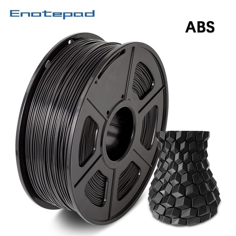 Filament ABS Enotepad 1.75mm impression 3D filaments abs faible odeur précision dimensionnelle +/-0.02mm 2.2LBS(1KG) avec emballage sous vide ► Photo 1/6