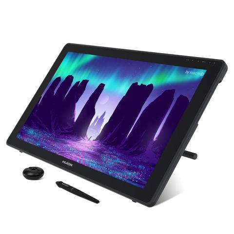 HUION Kamvas 22 stylo graphique tablette moniteur stylo affichage 21.5 pouces écran Anti-éblouissement 120% s rvb Windows mac et appareil Android ► Photo 1/6