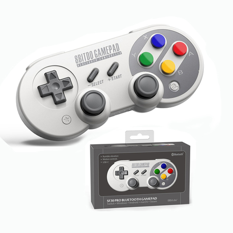 8bitdo SF30 SN30 Pro Sans Fil Bluetooth Manette de jeu avec Joystick pour Windows Android macOS Nintend Commutateur Vapeur ► Photo 1/6