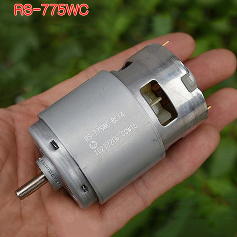 Mabuchi 735 755 775 DC moteur 12V 14.4V 18V 24V | Moteur Original, grande vitesse, puissance, haute couple, outil de jardinage, moteur de perceuse électrique ► Photo 1/6