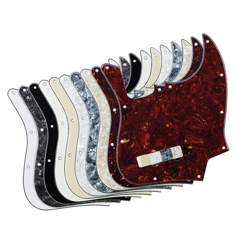 FLEOR Jazz JB basse guitare Pickguard Scratch plaque Pick Guard 4 cordes basses pièces, 12 couleurs disponibles ► Photo 1/6