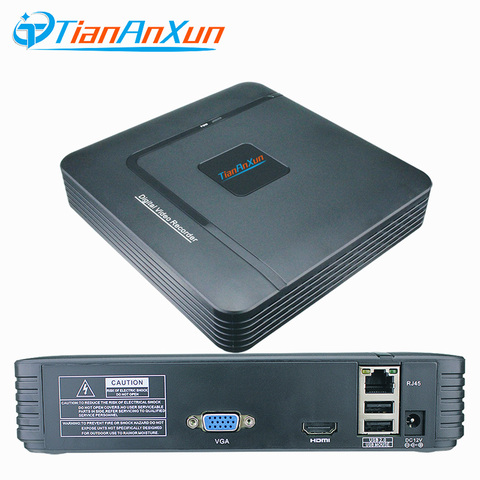 Tiananxun – caméra de Surveillance Ip Dvr H.265, 16 canaux, Nvr 8Ch, 5mp, 4mp, 2mp, vidéosurveillance, enregistreur de sécurité, Mini Nvr Onvif ► Photo 1/6