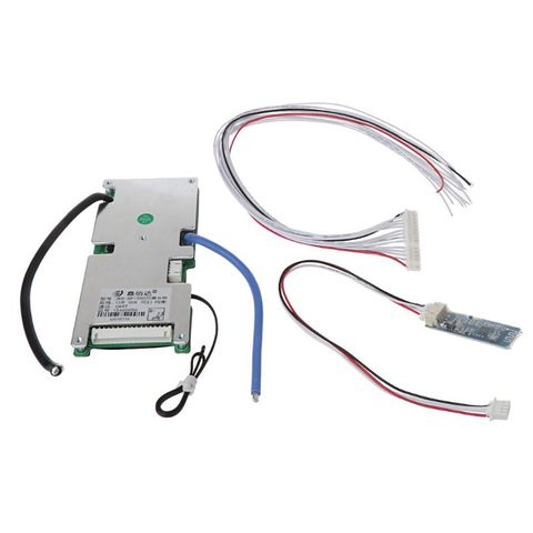 Polymère de BMS 30A de panneau protecteur de batterie au Lithium de 13S avec le composant électrique Flexible Intelligent Intelligent d'interface d'uart de Bluetooth ► Photo 1/6