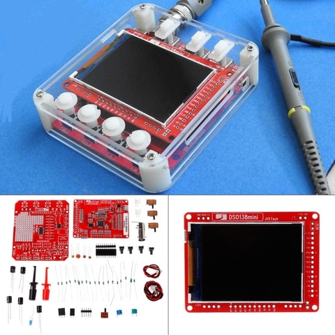 Nouveau DSO138mini Kit d'oscilloscope numérique bricolage apprentissage poche-taille DSO138 mise à niveau ► Photo 1/5