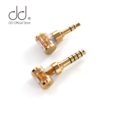 DD ddHiFi DJ35AG/ DJ44AG 2.5mm équilibré femelle à 3.5mm / 4.4mm adaptateur prise casque mâle, convertisseur Audio pour écouteurs/DAP ► Photo 1/6