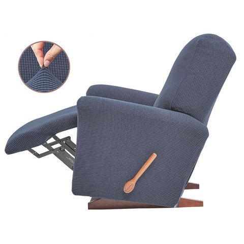 Housse de fauteuil inclinable élastique imperméable à l'eau housse de canapé de Massage tout compris pour salon 28 couleurs ► Photo 1/6