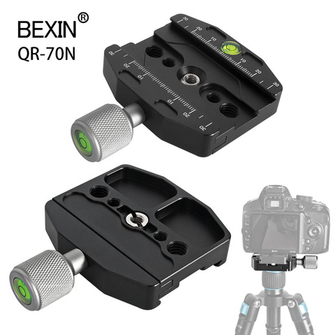 BEXIN caméra pince rapide profession dslr support accessoires trépied montage adaptateur charge lourde pince pour arca caméra suisse ► Photo 1/6