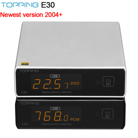 Topping E30 – décodeur DAC compact 32 bits/768kHz DSD512 DAC AK4493, prise en charge de la puce USB/optique/Coaxial, entrée haute définition, dernière Version ► Photo 1/5