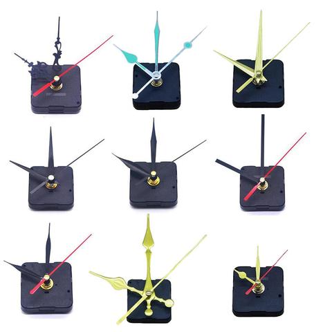 16 Types Quartz horloge mouvement mécanisme avec horloge aiguilles pour horloge murale réparation pièces de rechange Kits de bricolage ► Photo 1/6