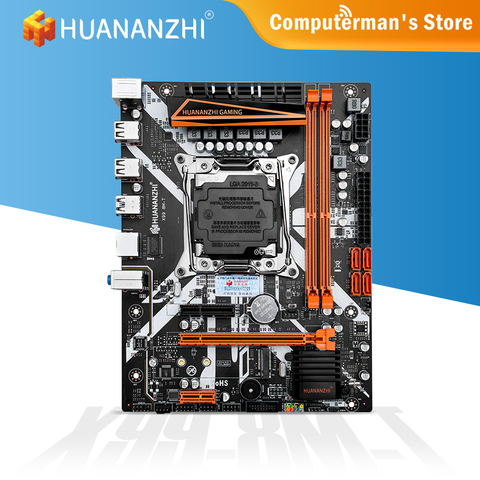 HUANANZHI – carte mère X99 8M T X99, Intel XEON E5 LGA2011-3, toutes séries, mémoire DDR3 RECC NON-ECC, NVME USB, SATA, pour serveur et poste de travail ► Photo 1/1