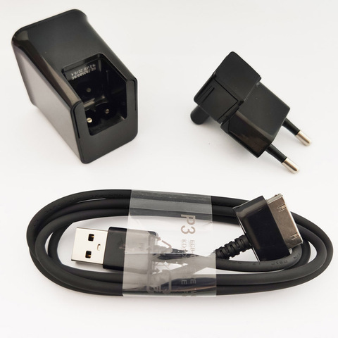 Adaptateur de voyage ue 5v 2a pour tablette Samsung Galaxy Tab S2, S3, S4, P1000, P3100, P5100, P7500, N8000, câble de chargement USB, synchronisation de données ► Photo 1/6