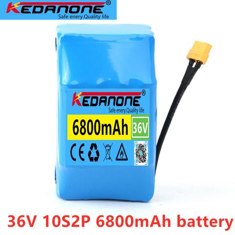 Batterie 10s2p Lithium 36v, 6,8 ah, pour scooter électrique, Cycle unique, Hoverboard ► Photo 1/6