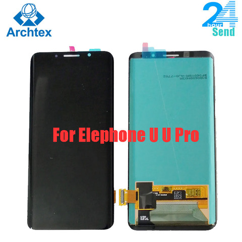 Pour 100% Original Elephone U Pro AMOLED LCD affichage + écran tactile numériseur assemblée pièces de rechange 5.99 pouce 18:9 Stock ► Photo 1/6