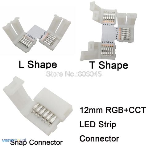 Connecteur angle droit pour ruban RGBW 12 mm