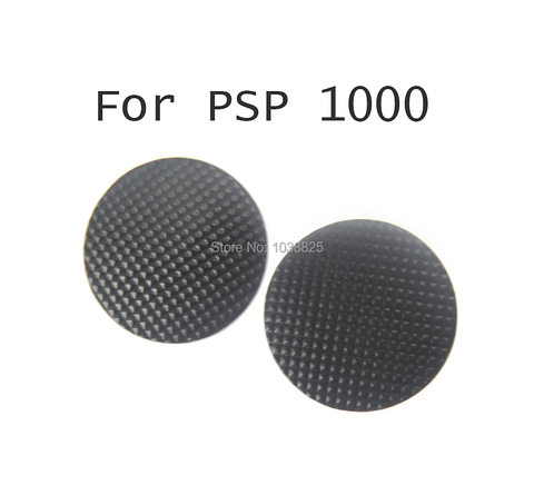 2 pièces/lot. Bouton de couvercle de capuchon de Joystick analogique noir pour PSP 1000 PSP1000 ► Photo 1/6