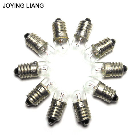 JOYING LIANG – perles lumineuses E10, 3.5V, 0.2A, accessoires d'ampoule de lampe de poche (10 pièces/lot) ► Photo 1/3