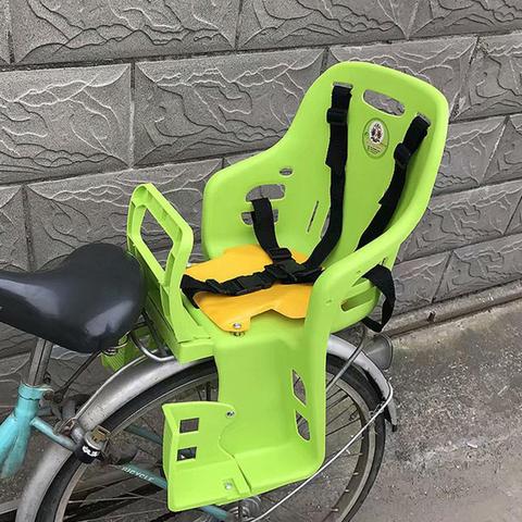 Siège de vélo de porte-enfant monté sur vélo confortable en plein air pour les enfants en bas âge ► Photo 1/6