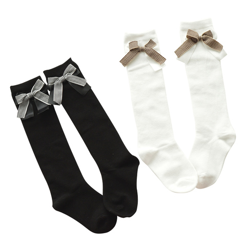 Chaussettes en coton pour filles de 3 à 10 ans, nouvelle Version coréenne d'été, Tube Long, princesse, chaussettes de danse pour enfants ► Photo 1/6