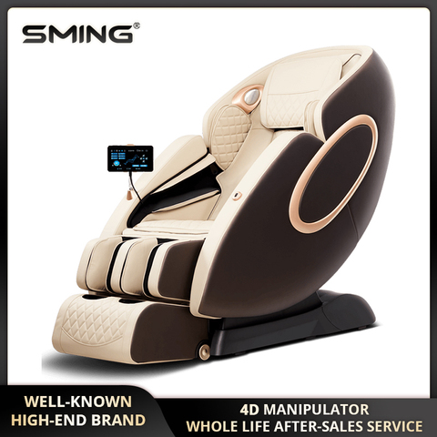 SMing – fauteuil de Massage électrique de luxe, 960L, 145cm, SL 4D, fauteuil avec fonction de contrôle de santé ► Photo 1/6