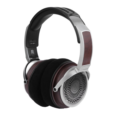 Casque dynamique HarmonicDyne Zeus 50mm au béryllium, Performance Audio haute définition avec boîtier en noyer, Nano velours Ea ► Photo 1/6