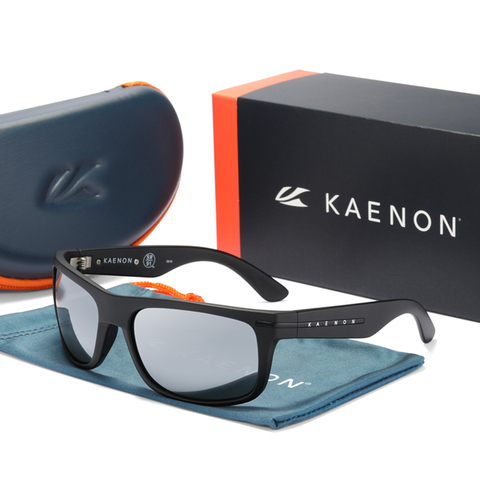 Kaemon – lunettes de soleil polarisées pour hommes et femmes, verres miroir, Design de marque, pour conduire, pêche, UV400, 7 couleurs, TR90 ► Photo 1/6
