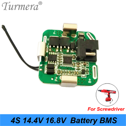 Batterie au Lithium 4s 16.8V, chargeur 18650 PCB carte de Protection BMS pour tournevis batterie Shura 14.8V 16.8V Module de cellule Lipo nouveau ► Photo 1/6