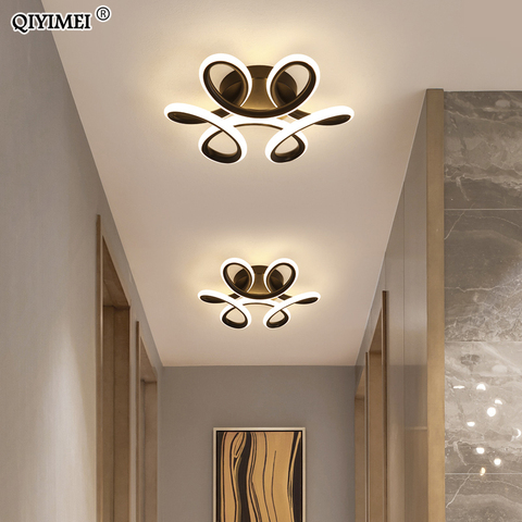 Plafonnier LED au design moderne, éclairage d'intérieur, luminaire décoratif de plafond, idéal pour un salon, une chambre à coucher, un couloir, un balcon ou une entrée, livraison directe ► Photo 1/6