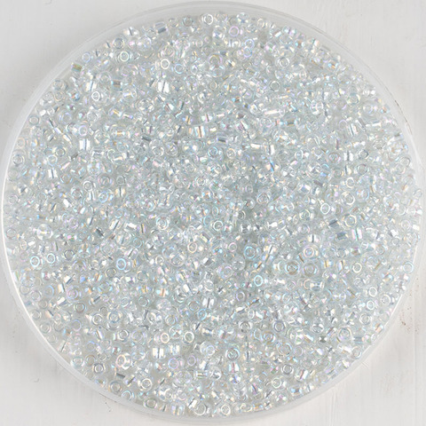 Perles transparentes en cristal blanc, 2mm, pour la fabrication de bijoux, de bracelets, de boucles d'oreilles, matériel bricolage, 1000 pièces ► Photo 1/4