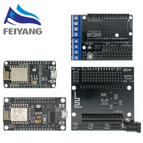 ESP8266 CH340G CH340 G NodeMcu V3 Lua Sans Fil WIFI Module Connecteur Conseil de Développement CP2102 Basé ESP-12E Micro USB ► Photo 1/6