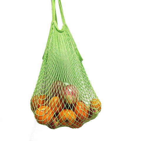 Sac de rangement de fruits pour Shopping | Sac à main réutilisable en filet de tortue, sac en ficelle de stockage de fruits, sac à main pliable pour shopping ► Photo 1/4