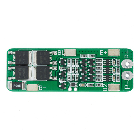 Batterie Lithium-ion 3S 20a, chargeur 18650, PCB, carte de Protection BMS, cellule 12.6V, Module 59x20x3.4mm ► Photo 1/6