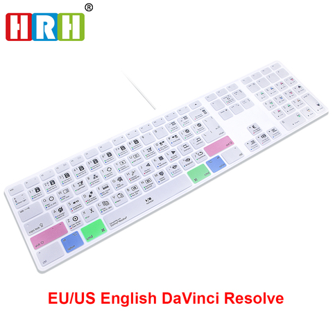 HRH DaVinci-housse de clavier avec clavier numérique filaire USB filaire, pour iMac G6 DesktopPC ► Photo 1/6