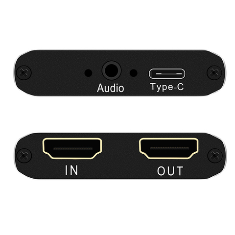 USB HDMI-compatible avec type-c 4k 1080P HD boîte de carte de Capture vidéo pour TV PC PS4 jeu en direct pour Windows Linux Os X ► Photo 1/6