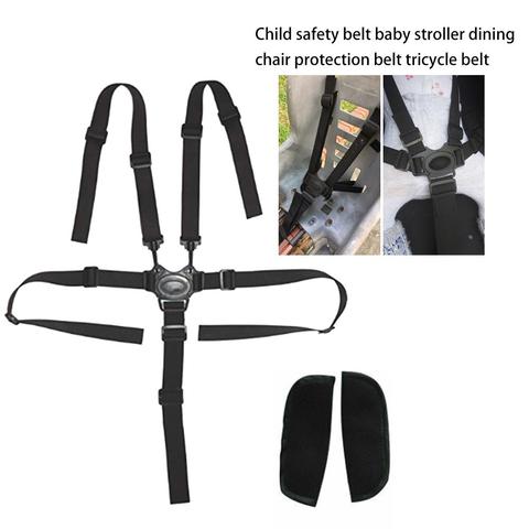 Universel bébé harnais sécurité ceinture ceintures de sécurité pour voiture poussette chaise landau Buggy enfants enfant poussette ► Photo 1/6