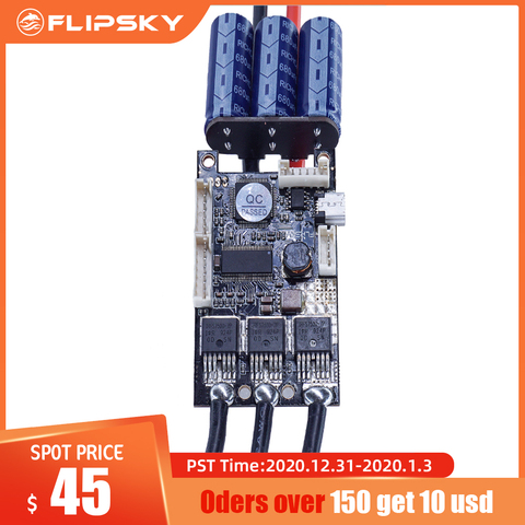 Contrôleur de vitesse de planche à roulettes FSESC 4.12 50A basé sur VESC®4.12 télécommande accessoires extérieur ESC 48v Longboard électrique ► Photo 1/6