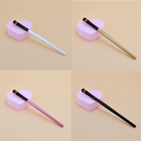 1PC pinceau de maquillage pour les yeux ombre à paupières ombre à paupières nez Eyeliner brosse unique cosmétique brosse outil Maquiagem ► Photo 1/5