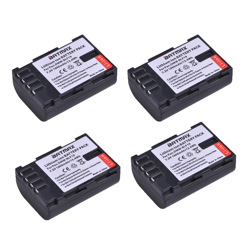 Batmax DMW-BLF19 DMW BLF19 BLF19 BLF19E BLF19e DMW-BLF19PP Batterie pour Panasonic Lumix GH3 GH4 GH5 ► Photo 1/6