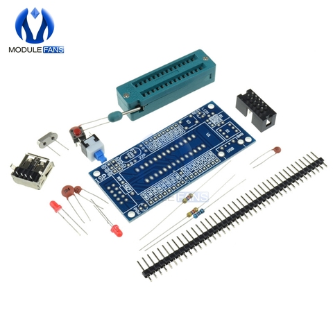 Carte de développement de système Minimum ATmega8 ATmega48 AVR, Mini Suite électronique Miniature, pièces Kit de bricolage sans puce cristal 8M ► Photo 1/3