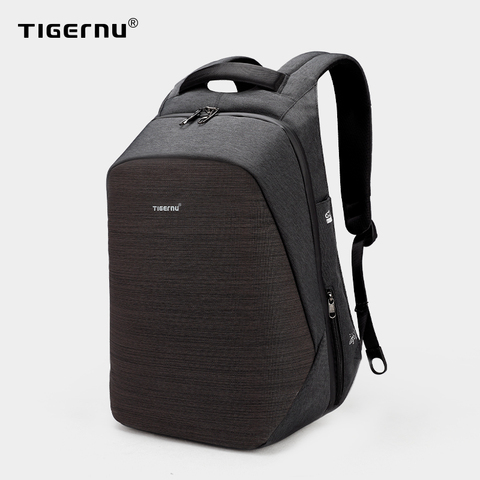 Tigernu anti-vol sac à dos pour ordinateur portable usb charge 15.6 sacs à dos hommes mince sac à dos scolaire imperméable sac femmes mochila mâle voyage ► Photo 1/6