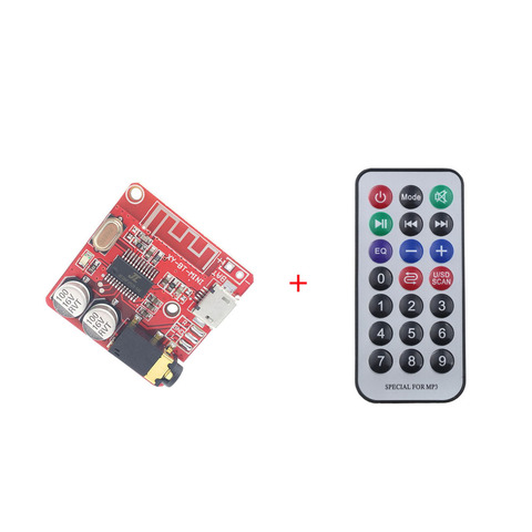 Carte récepteur Audio Bluetooth 5.0 mp3, carte décodeur sans perte, Module de musique stéréo sans fil, télécommande MP3 ► Photo 1/6