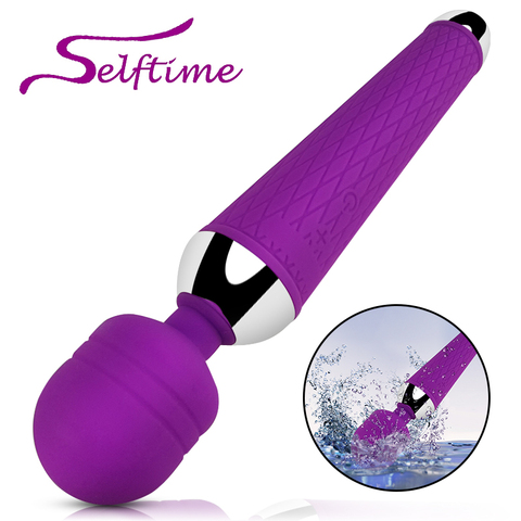 Vibrateur sexuel baguette magique pour femmes, jouets sexuels rechargeables par USB, g-spot pour femmes, vibrateur clitoridien, produits sexuels pour adultes ► Photo 1/6